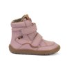 Froddo Barefoot dětské kožené zimní boty G3160246-7 Pink