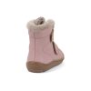 Froddo Barefoot dětské kožené zimní boty G3160248-5 Pink