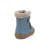 Froddo Barefoot dětské kožené zimní boty G3160248-2 Jeans