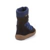 Froddo Barefoot dětské zimní boty Track s membránou G3160251 Dark Blue