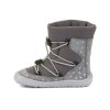 Froddo Barefoot dětské zimní boty Track s membránou G3160251-14 Silver