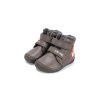 D.D.step dětské zimní barefoot boty W070-52301B khaki - liška