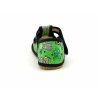 Beda Barefoot přezůvky perforované – Green Dinoball