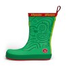 Affenzahn dětské barefoot holínky – Rainboot Vegan Plashy Frog – Zelené