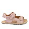 Froddo Barefoot dětské sandálky Flexy Mini Pink Shine – Růžové