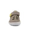 Froddo Barefoot dětské sandálky BF Elastic Sandal Light Grey – Šedé