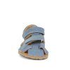 Froddo Barefoot dětské sandálky Flexy Avi Jeans – Modré