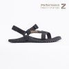 Bosky shoes barefoot sandály Performance Z-tech black orange