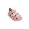 D.D.step dětské barefoot sandálky G076-61346C růžové
