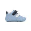 D.D.step dětské kožené barefoot tenisky S070-61995A modré