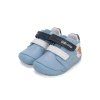 D.D.step dětské kožené barefoot tenisky S070-61995A modré