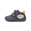D.D.step dětské kožené barefoot tenisky S070-61420 modré