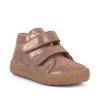 Froddo Barefoot dětské kotníkové boty First Step G2130342-8 Pink/Gold