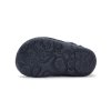 D.D.step dětské kožené zimní barefoot boty W073-42814A modré