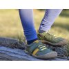 Koel barefoot dětské kožené tenisky Dylan GreenDylan zelený