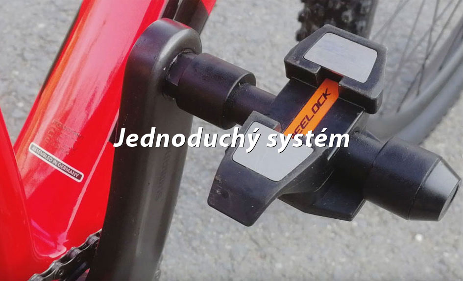 Pedál Freelock detail