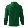 Trendy Zipper-lahvově zelená