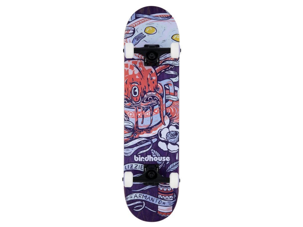 Skateboard BIRDHOUSE Stage 3 Armanto Favorites 7.75" - Purple