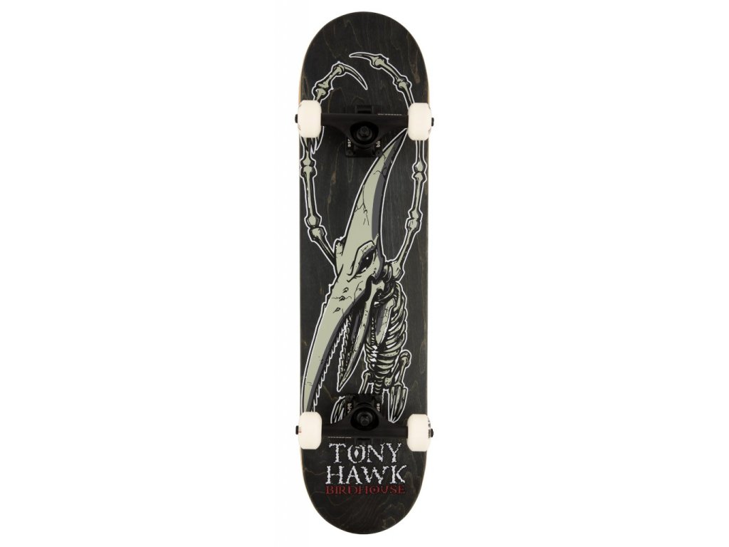 Skateboard BIRDHOUSE - Stage 3 Hawk Pterodactyl  7.5"  Skateboard -Black