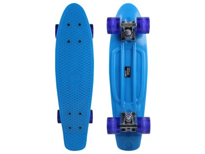 Cruiser Street Surfing Beach Board Cruiser 22.6" - Glow Blue