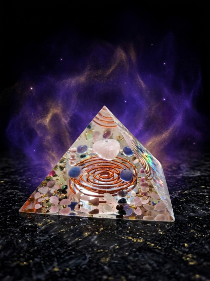 Orgonitová pyramida Transformační