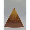 Pyramida zlato-bronzová