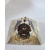 Orgonitová Pyramida Šungitový Torus 8cm