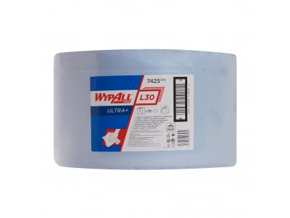 kimberly clark wypall l30 uterky velka role modra 38 x 23 5 cm 750 utr rl 6903