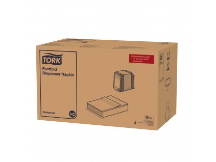 bily ubrousek do zasobniku tork fastfold 9389
