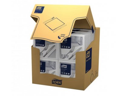 tork bily ubrousek vecere 39 x 39 cm 1800 ks kt 10045