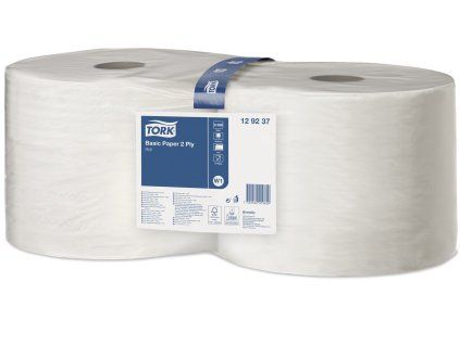 TORK 129237 – Basic utěrka v roli W1, 2 vr., 2 x 510m - Karton