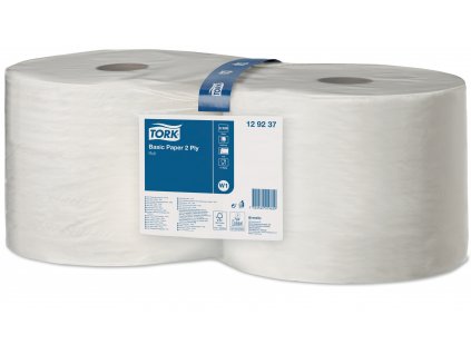 TORK 129237 – Basic utěrka v roli W1, 2 vr., 2 x 510m - Karton
