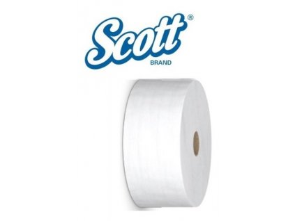 SCOTT CONTROL Toaletní papír – role s centrálním odvinem / bílá, 2 vr., 1280 útr. - Karton