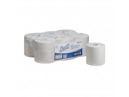 SCOTT® ESSENTIAL Papírové ručníky – role / bílá. 350m, 1 vr. - Karton