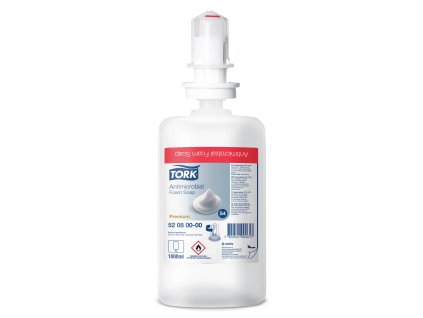 tork 520800 antimikrobialni penove mydlo s4 1666 davek 6x1000 ml karton 7801