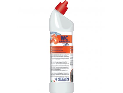 UNI5 WC CON IGIENIZZANTE – čistič WC, 750 ml, 6 ks/kt