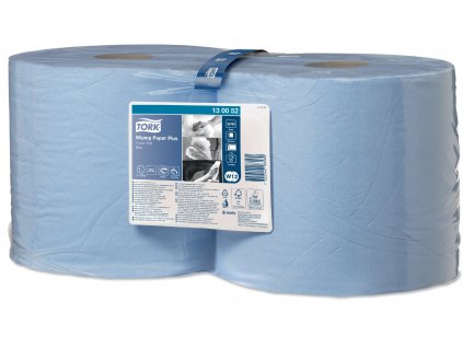TORK 130052 – papírová utěrka Plus W1/W2, modrá, 2vr., 2x255 m - Karton