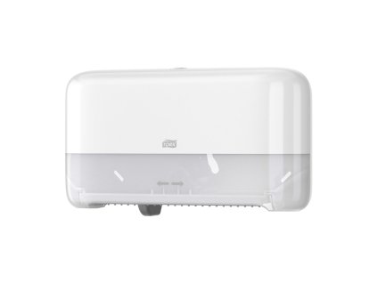 tork 558060 optiserve zasobnik na 2 role bezdutinkoveho toaletniho papiru t7 bily 11348
