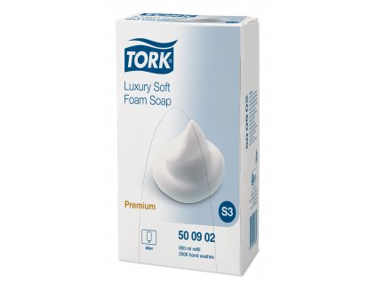 TORK 500902 – Premium Luxury pěnové mýdlo S3, 4x 800 ml - Karton