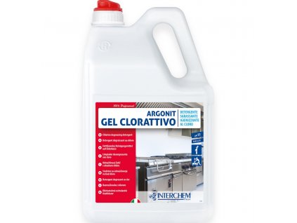 ARGONIT GEL CLORATTIVO - chlorový odmaštovací čistící prostředek, 5KG