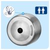 zasobnik wc papiru smart one rvs s podavacem jednotlivych utrzku nerez mat 8775