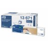 TORK 13671 – Xpressnap Snack® extra jemné bílé ubrousky do zásobníku s dekorem lístků N10, 2vr., 8x500 ks - Karton