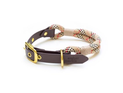 collier corde tartan