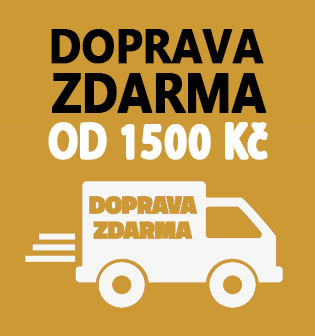 Doprava Zdarma od 1500 Kč