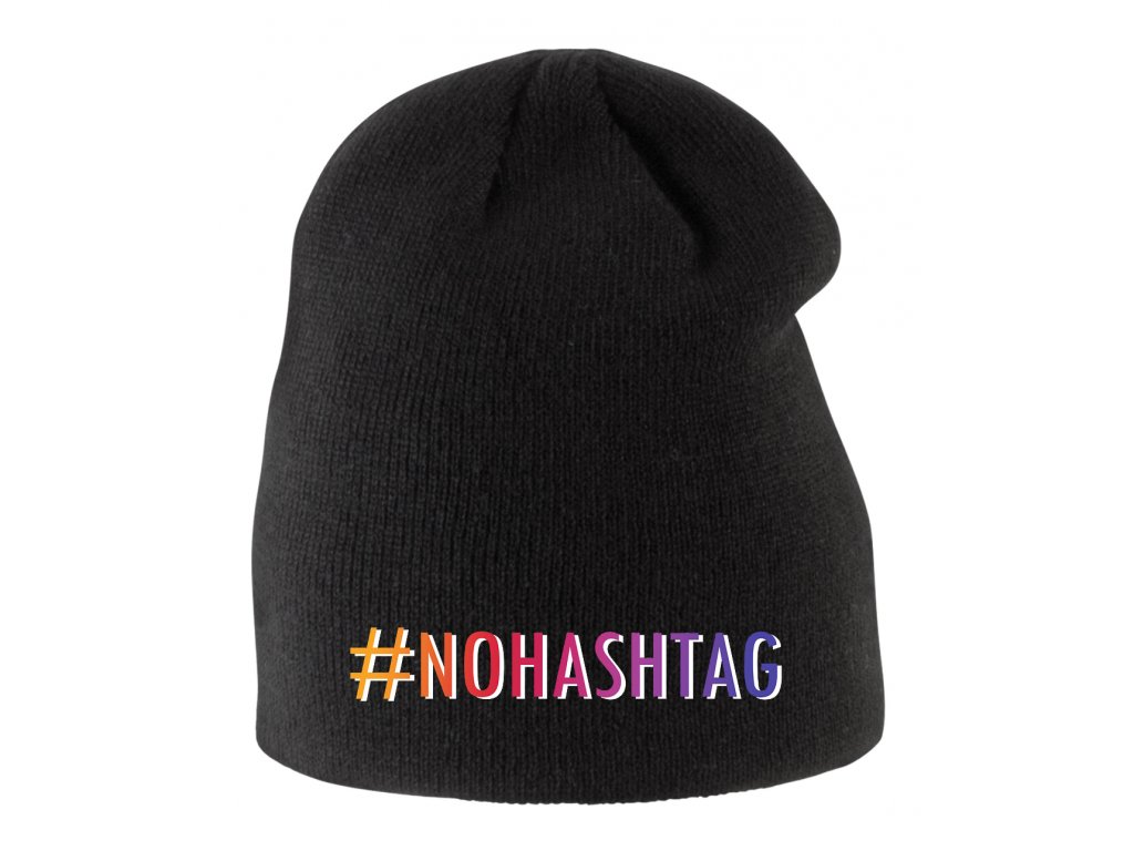 Dětská zimní čepice No hashtag