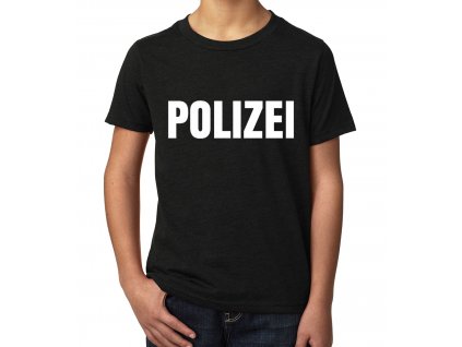 Dětské tričko Německá policie Polizei