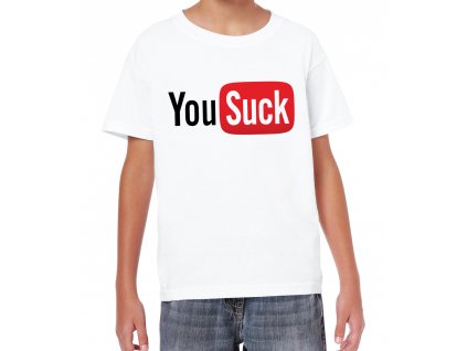Dětské tričko Youtube parodie