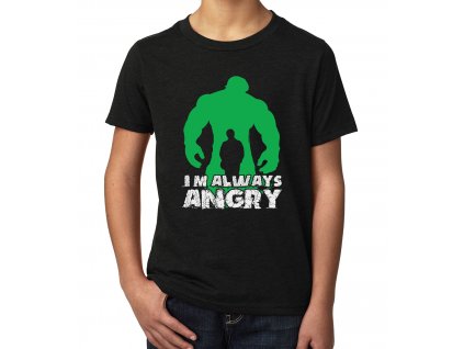 Dětské tričko Hulk pořád jsem naštvaný