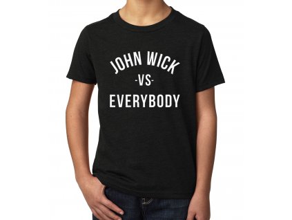 Dětské tričko John Wick proti všem
