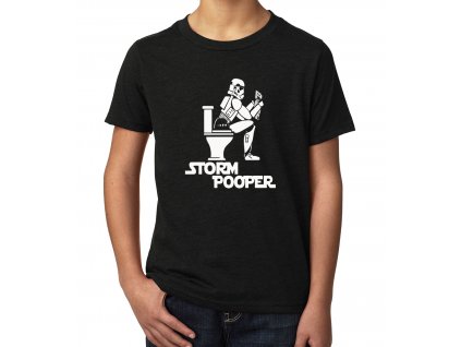 Dětské tričko Starwars Storm Pooper